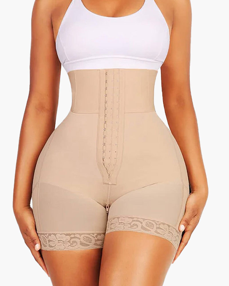 Vibecurve® High Waist Body Shaper for Women - Tummy Control, Butt Lift, Breathable Shapewear Shorts