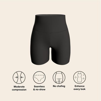 Vibecurve® Seamless Shorts for Women - High Waisted Shapewear Tummy Control