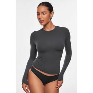 Vibecurve® Soft Single-Layer Basic Long Sleeve Shirts