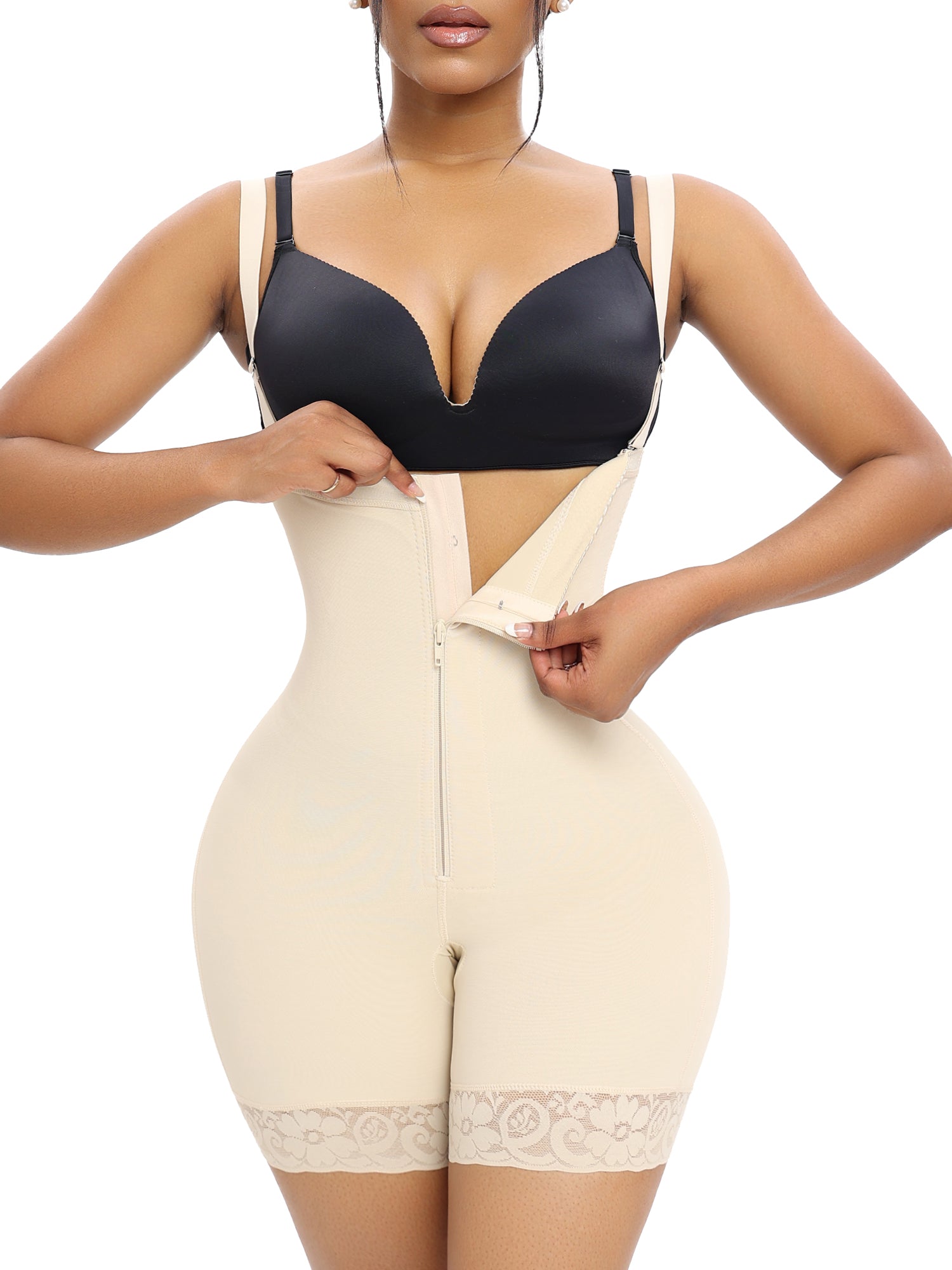 Vibecurve® Fajas Colombianas Shapewear for Women Tummy Control Butt Lifter Faja Body Shaper