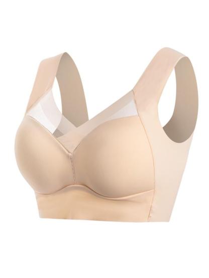 【5counts】Vibecurve® Seamless wireless push up bra backless no show invisible for women Minimalist Womenswear