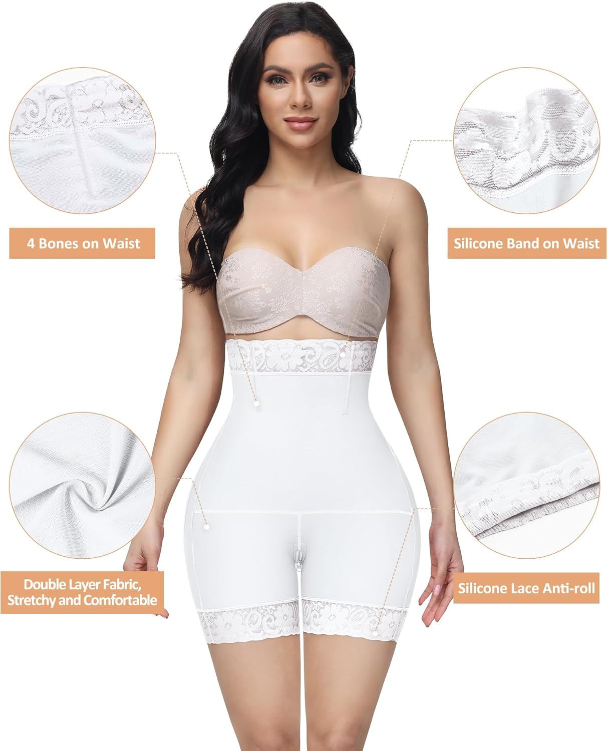 Vibecurve® High Waist Tummy Tuck Buttocks Shaping Shorts