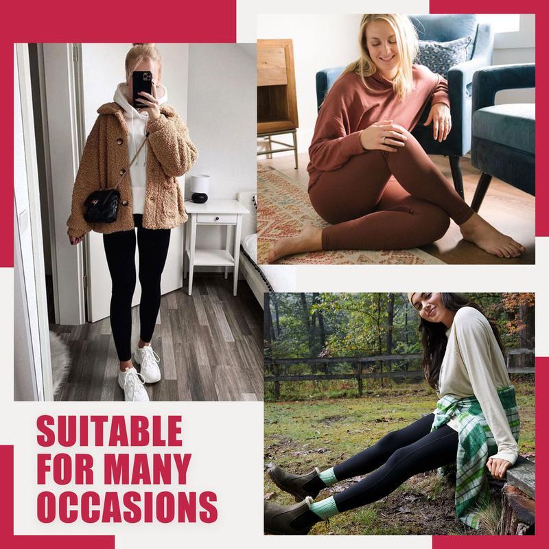 Vibecurve®  High Waisted Fleece Lined Leggings with Pockets