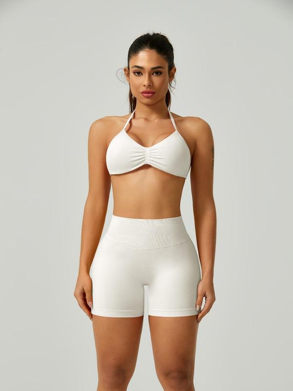 Vibecurve®Women's Sports Bra And Shorts Sportswear Yoga Wear Set