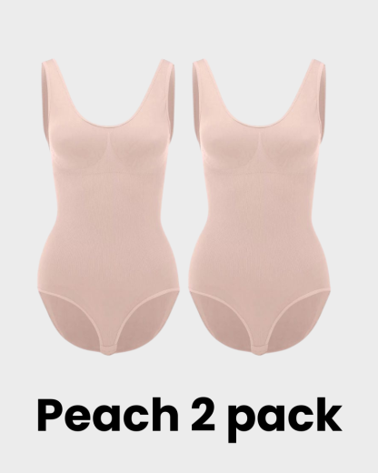 Vibecurve® Smoothing Seamless Tank Top Bodysuit Tummy Control Shapewear