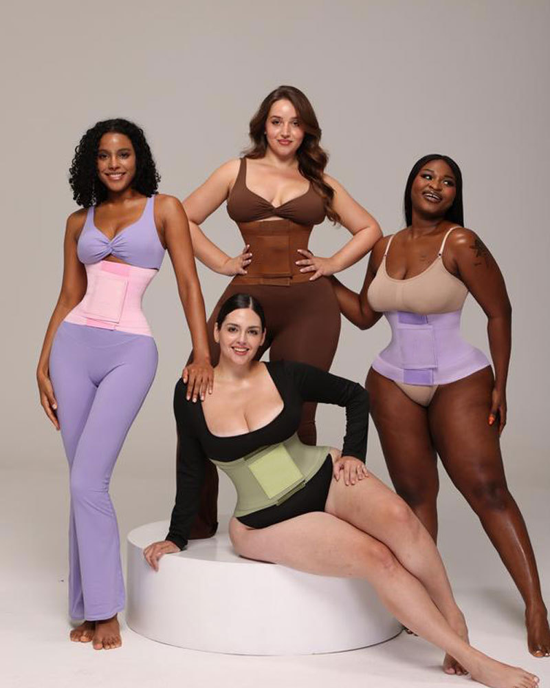 Vibecurve® Hourglass Girdle – Adjustable Women's Waist Trainer