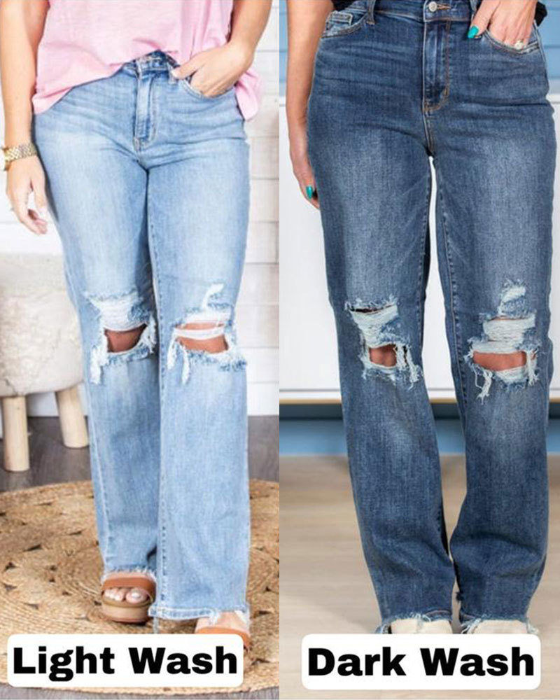 Vibecurve® Blue Jeans Ladies In The 90s