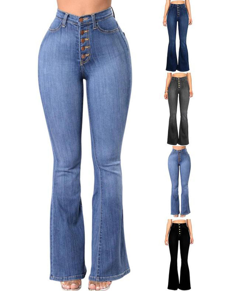 Vibecurve® Vibrant Women’s Flare Denim Jeans