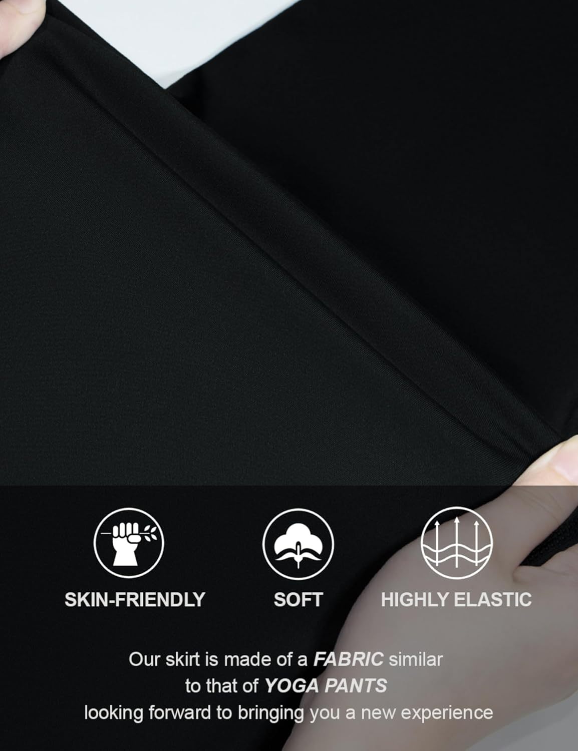 Vibecurve® Women's High Waist Tummy Control Sports Hip Skirt