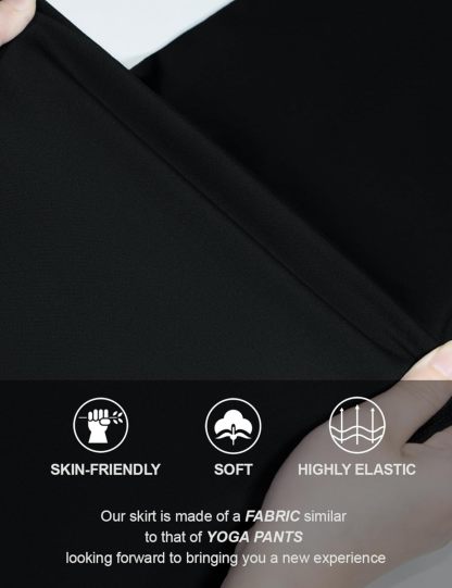 Vibecurve® Women's High Waist Tummy Control Sports Hip Skirt