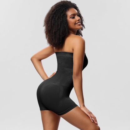 Vibecurve® Women's Seamless Removable StraplessBodysuits For Women's Yoga Rompers