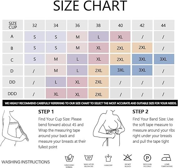 Vibecurve® Scalloped Wireless Push Up Bras