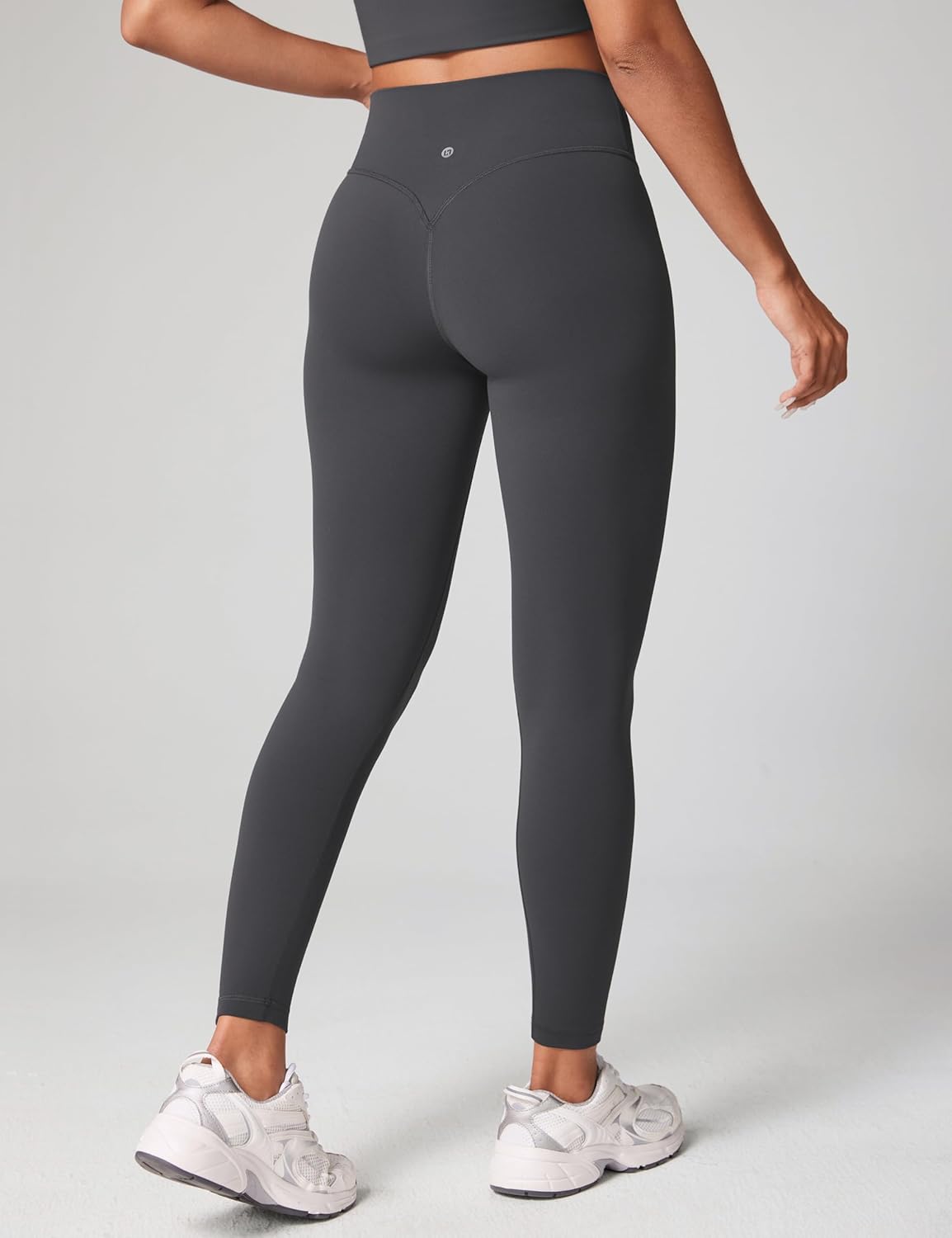 Vibecurve® Hugcurve No Front Seam High Waisted Workout Leggings for Women Buttery Soft Yoga Pants Gym Athletic Tights - 25''