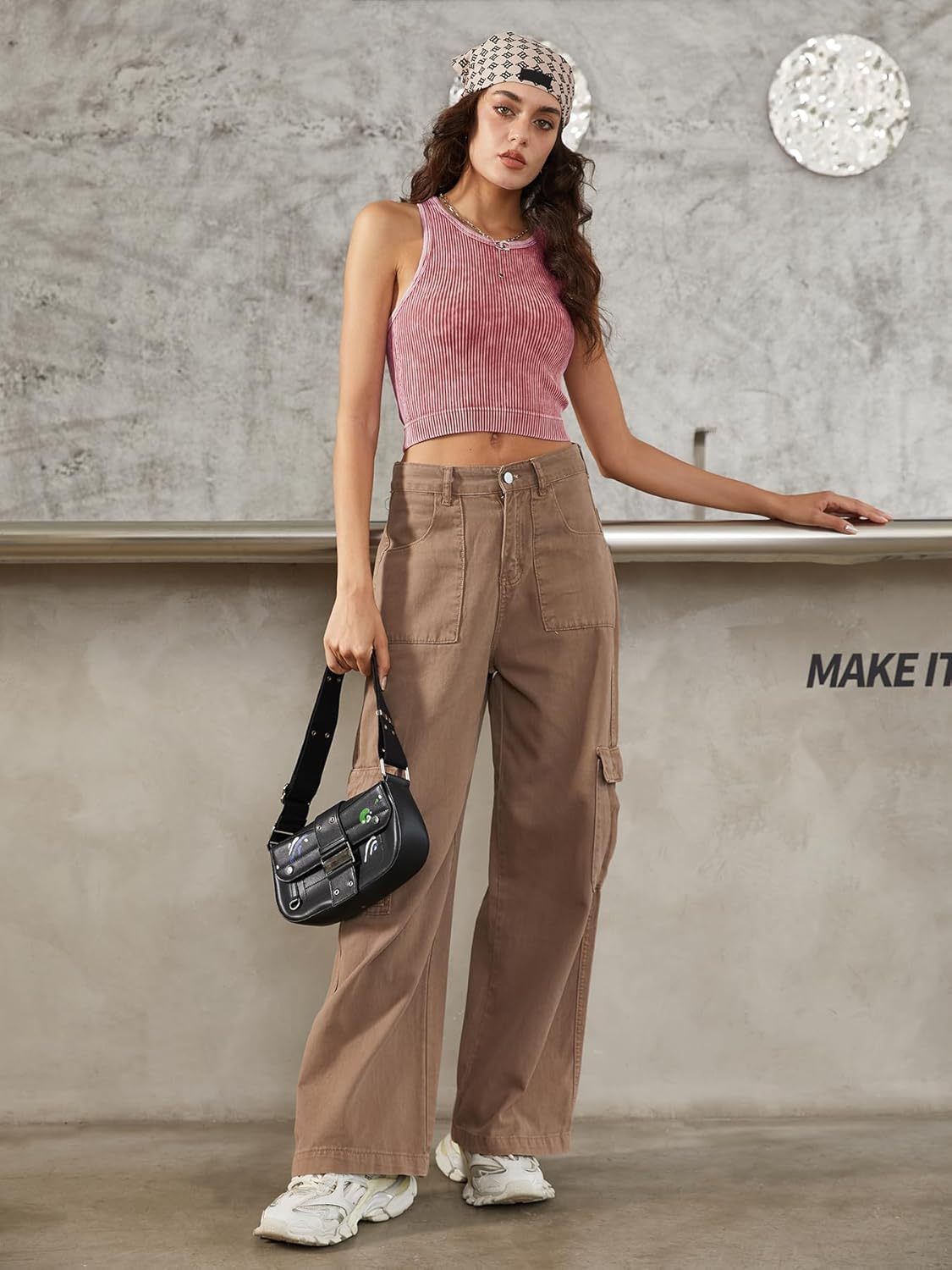 Vibecurve® Women's Solid Racerback Sports Tank Top