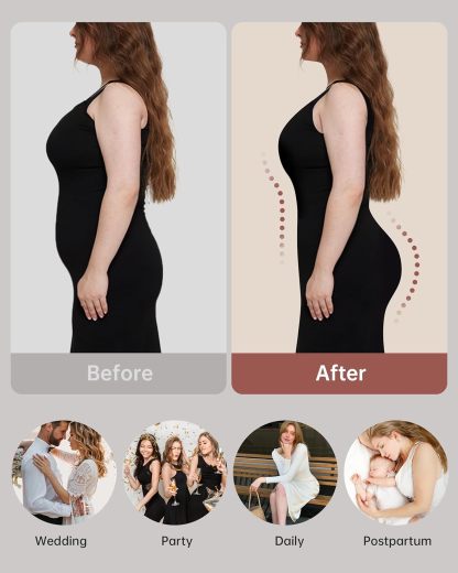 Vibecurve® High Waisted Tummy Tuck And Butt Lift Body Shaping Shorts