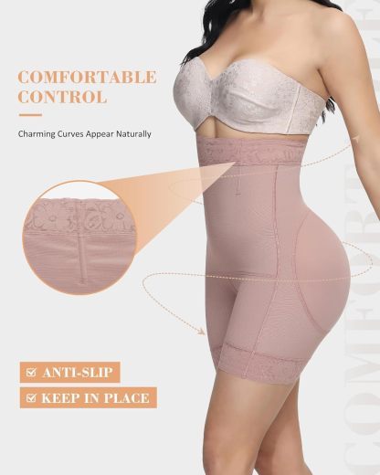 Vibecurve® High Waist Tummy Tuck Buttocks Shaping Shorts