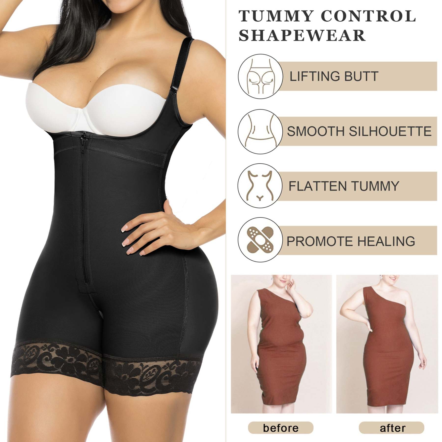 Vibecurve® Fajas Colombianas Shapewear for Women