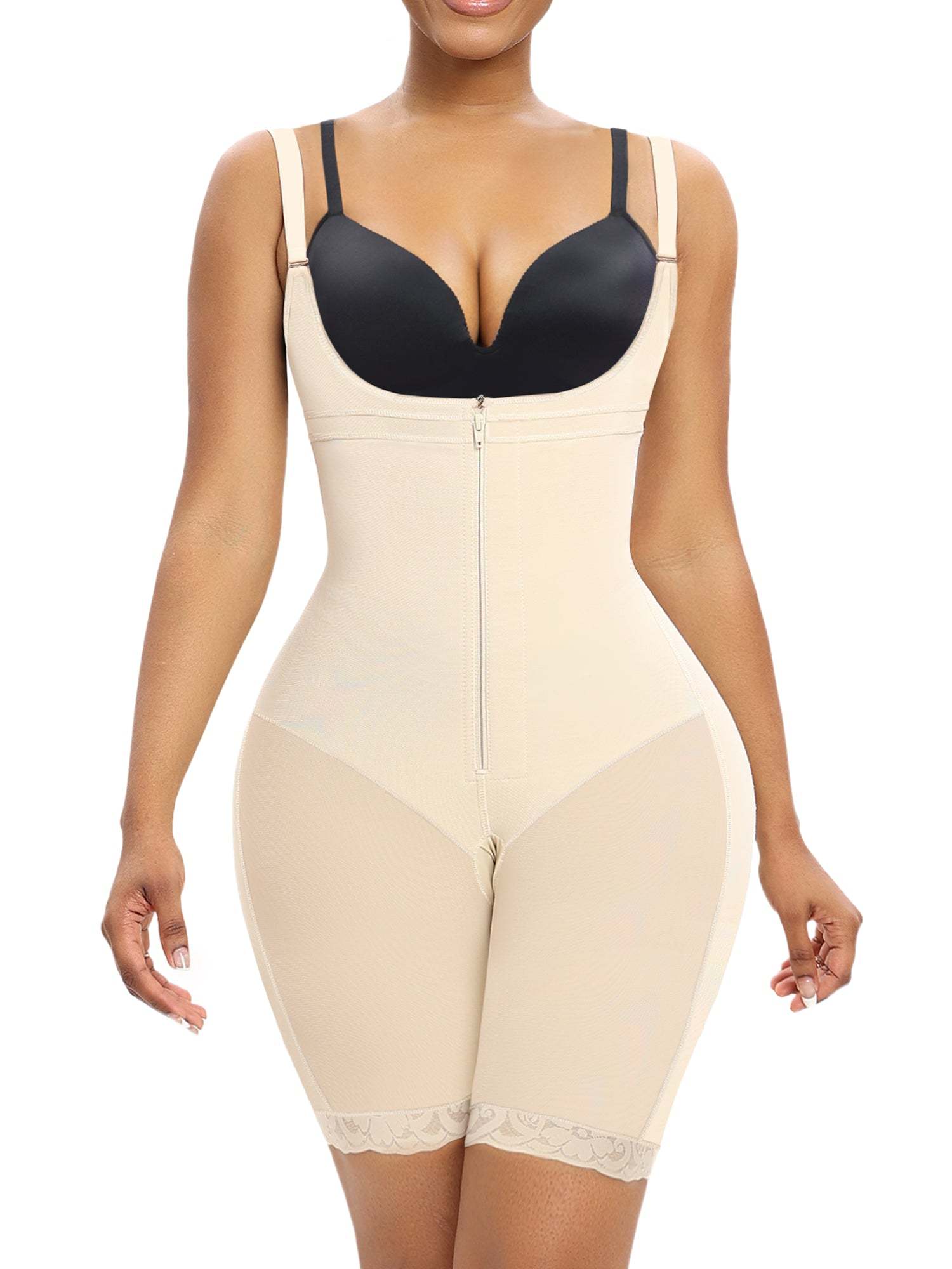Vibecurve® Fajas Colombianas Moldeadoras Shapewear Tummy Control High Waisted Shorts Butt Lifting Faja Body Shaper Bodysuits