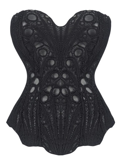 Vibecurve® Women's Lace Up Shapewear Tube Top Tummy Control Shapewear for Women