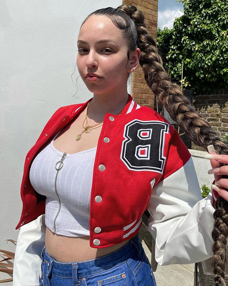 Vibecurve® Bomber Jacket: Curve-Hugging Home Run!