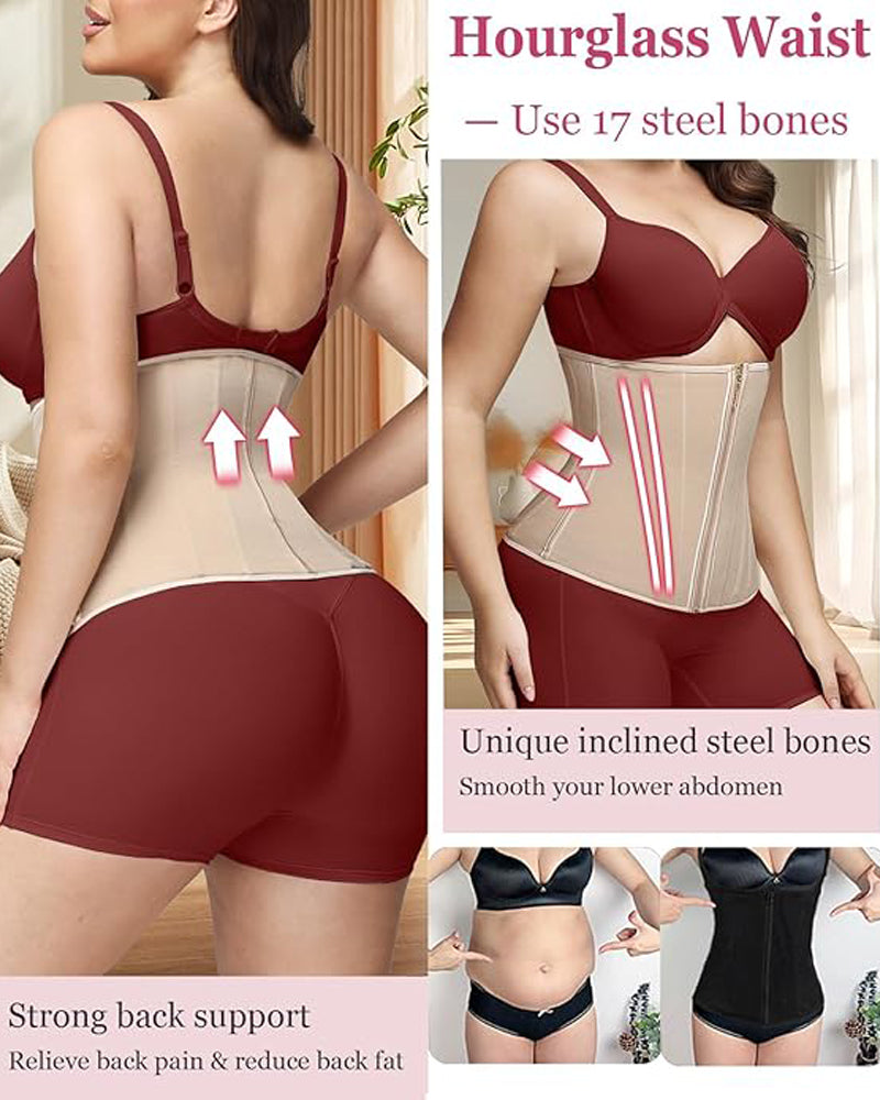 Vibecurve® Zip & Breasted Body Shaper Tank Top Waist Trainer