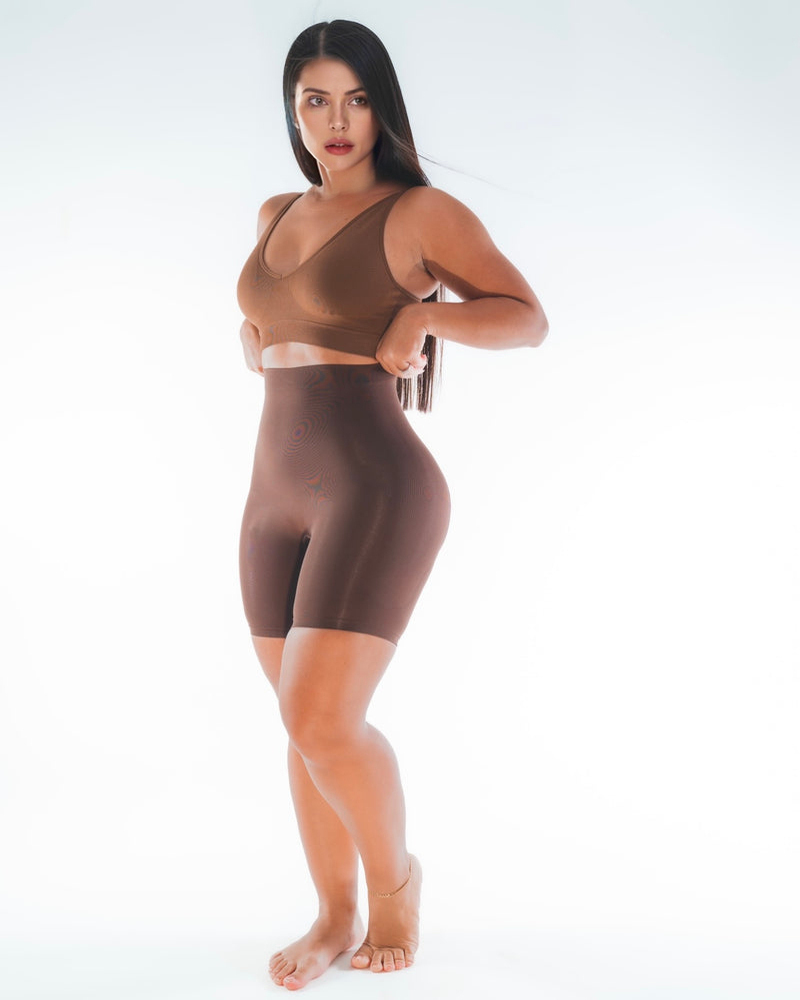 Vibecurve®High-Waisted, Hip-Lifting Seamless Shorts