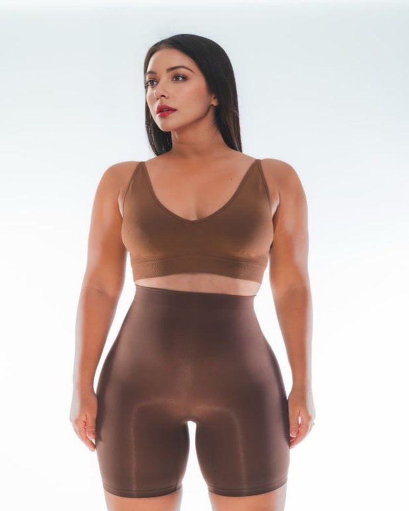 Vibecurve®High-Waisted, Hip-Lifting Seamless Shorts