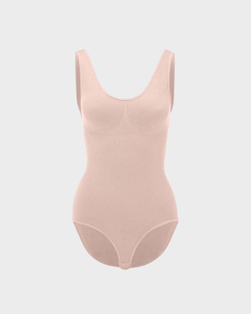 Vibecurve® Smoothing Seamless Tank Top Bodysuit Tummy Control Shapewear