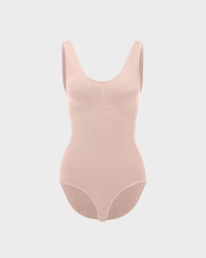 Vibecurve® Smoothing Seamless Tank Top Bodysuit Tummy Control Shapewear