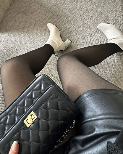 Vibecurve® Hip-Lifting Tights With Fleece Lining Thermal Leggings