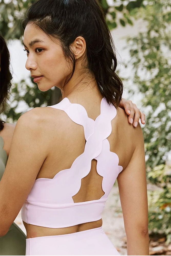 Vibecurve® Cross Backless High Elastic Thin Fit Comfortable Elegant Sports Vest Top Yoga Wear Bra