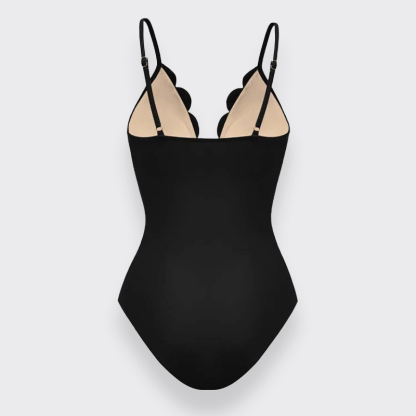 Vibecurve® Flower Hollow One Piece Swimsuit and Skirt