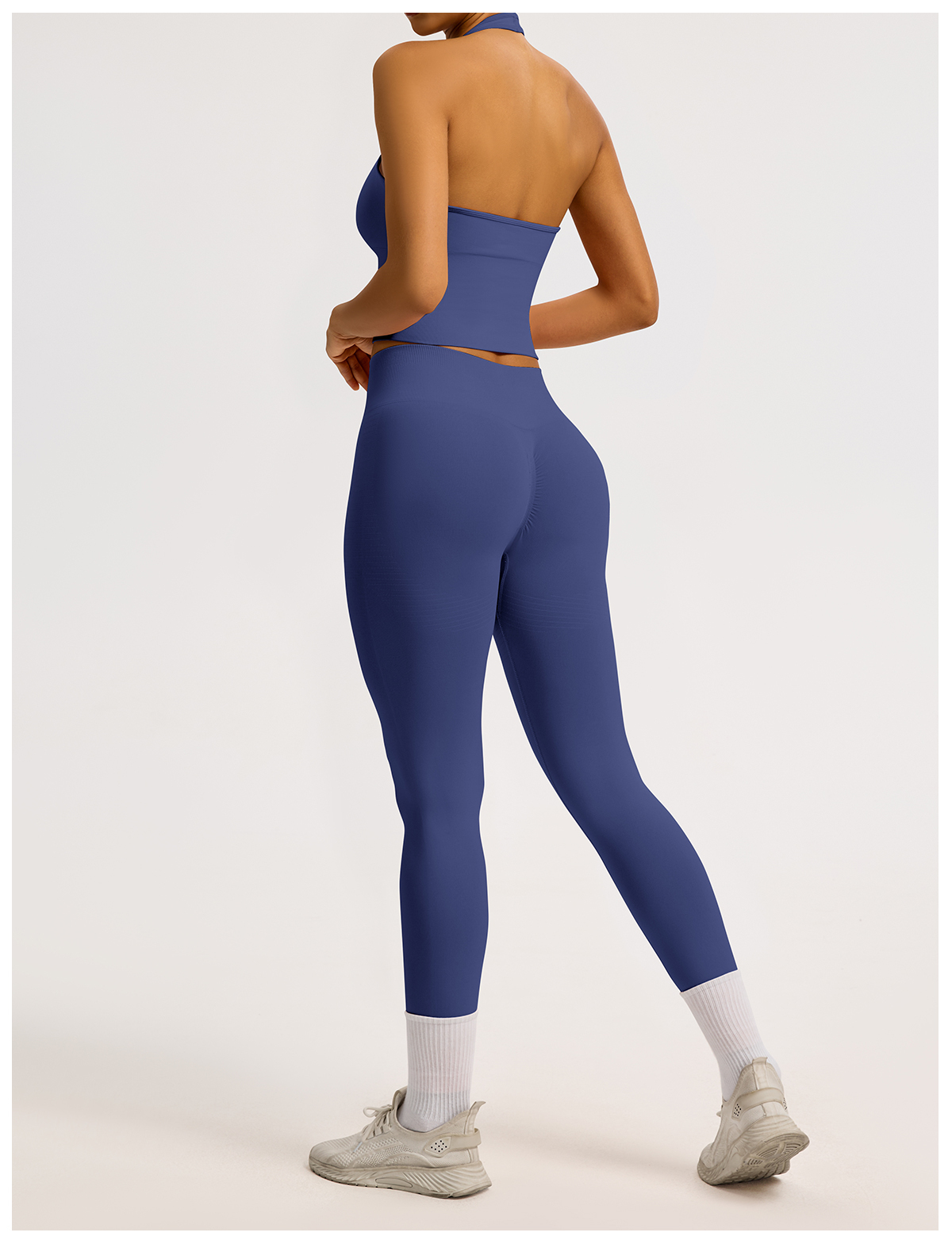 Vibecurve® Breathable Back-Enhancing Halterneck Yoga Bra