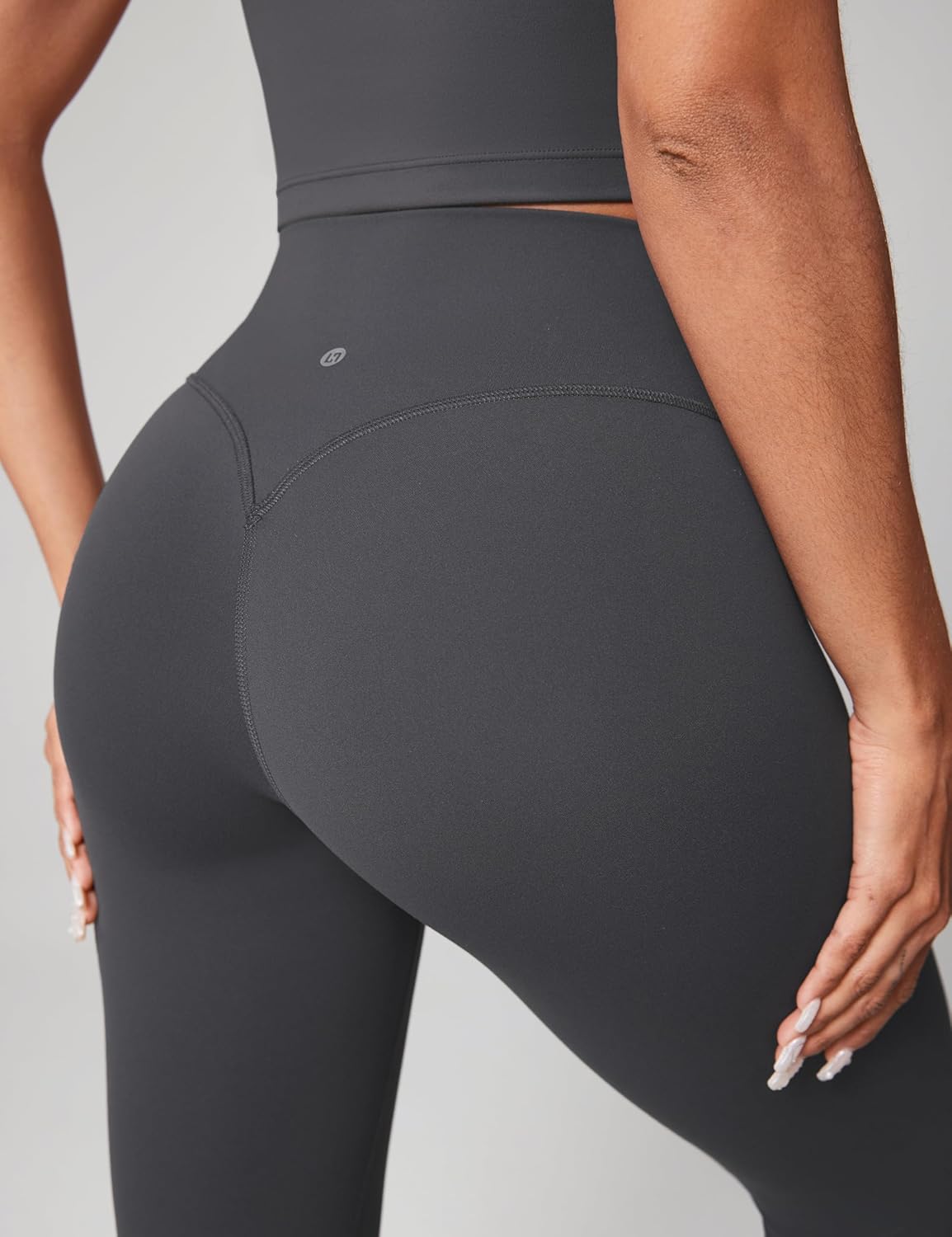 Vibecurve® Hugcurve No Front Seam High Waisted Workout Leggings for Women Buttery Soft Yoga Pants Gym Athletic Tights - 25''