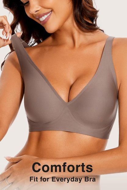Vibecurve® Barely Zero Fixed Cup Wavy Bra
