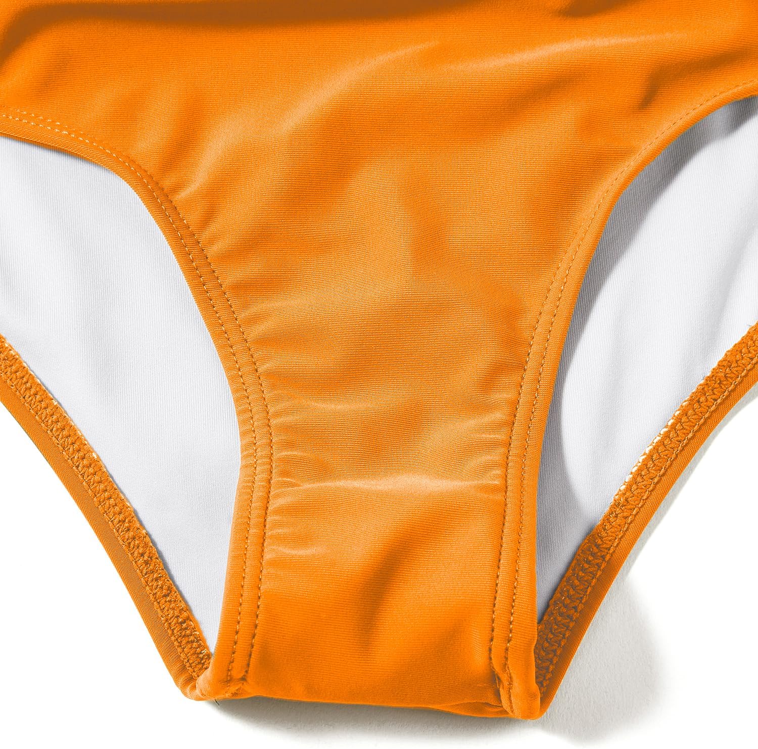 SUUKSESS Women Sexy Mesh Tummy Control Swimsuit Push Up High Waisted Bathing Suit