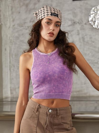 Vibecurve® Women's Solid Racerback Sports Tank Top