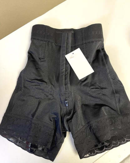 High-Waisted Booty Lift Shaper Shorts-curvy-faja
