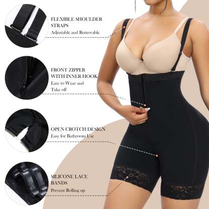 Vibecurve® Fajas Colombianas Shapewear for Women Tummy Control Butt Lifter Faja Body Shaper
