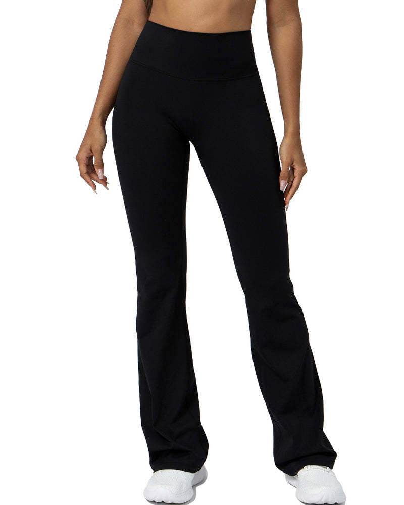 Vibecurve® Women's Tight Fitting Dance Wide Leg Butt Lift Yoga Pants