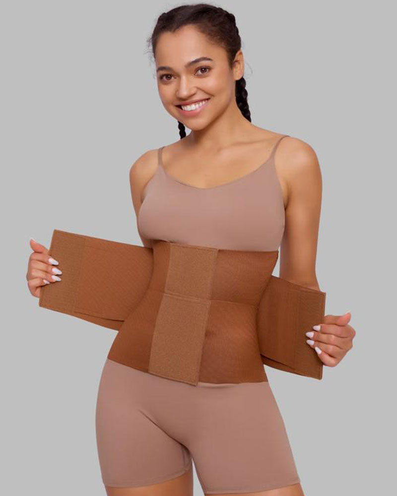 Vibecurve® Hourglass Girdle – Adjustable Women's Waist Trainer