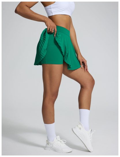 Vibecurve®Casual Pleated Sports Skirt