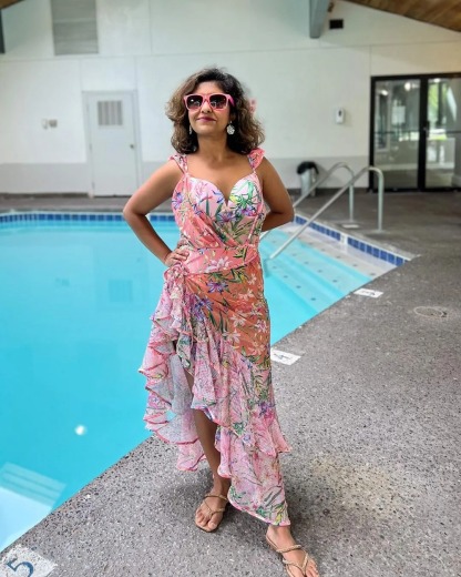 Vibecurve® Women's One Piece Swimsuit with Beach Cover up Wrap Skirt Sarong Retro Floral Print Bikini Set Two Piece Bathing Suit