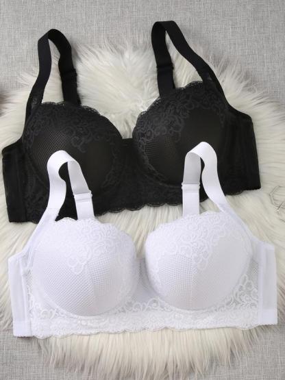 Vibecurve® Plus Size Bras for Women Bra Supportive Underwire Bra