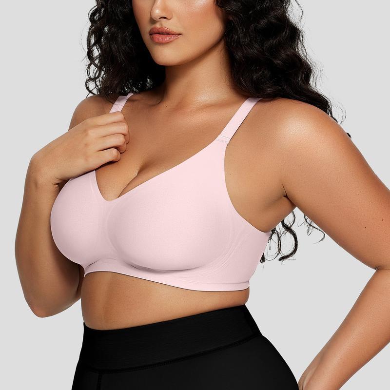Vibecurve® Women Comfortable Push Up Bras Wireless Seamless Full Coverage Bra 