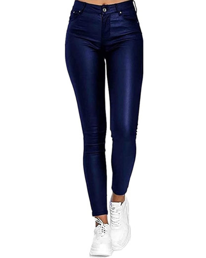 Vibecurve®Women's High Waist Slimming Eco-Leather Pants