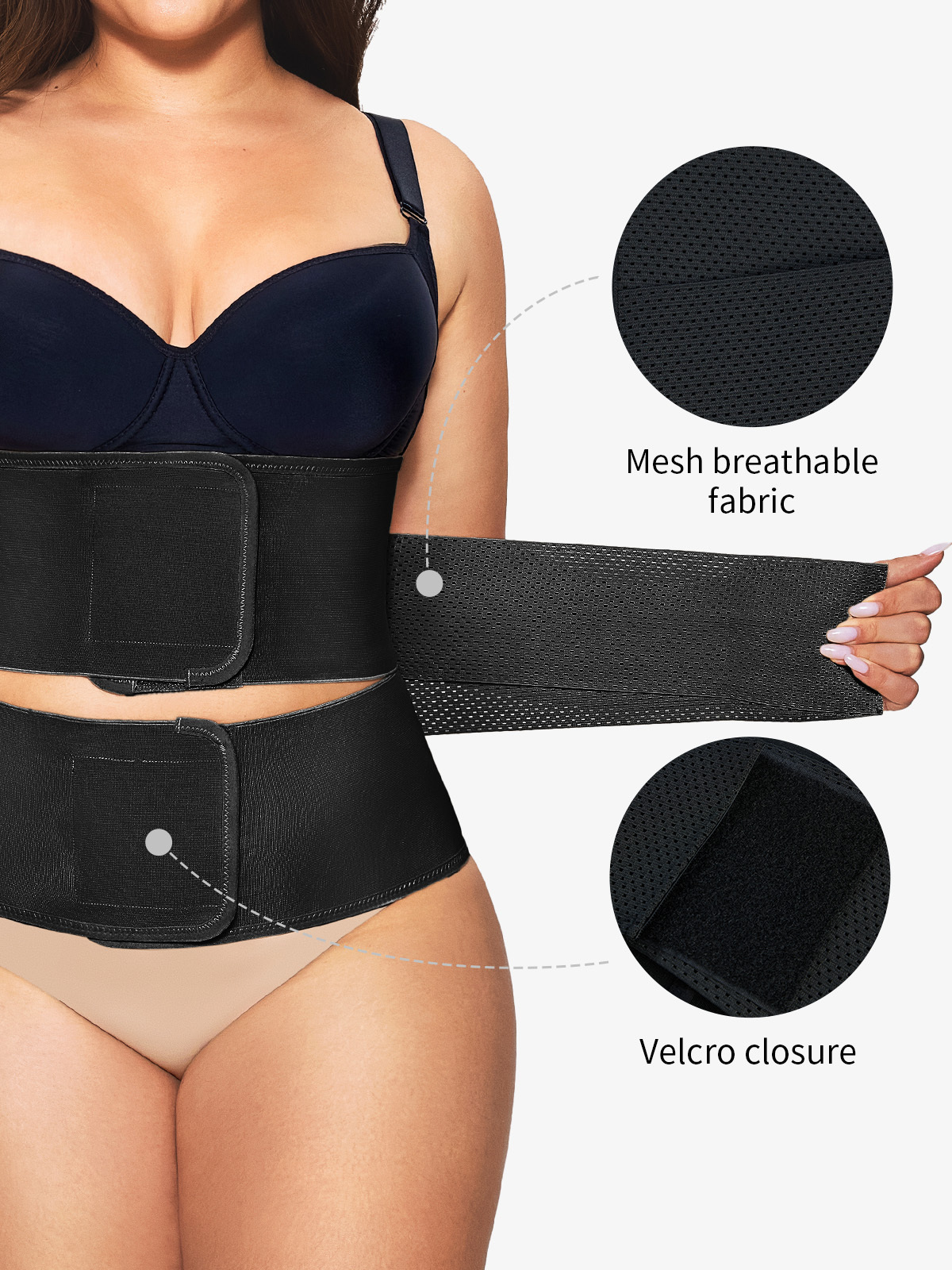 Vibecurve® Womens' Waist Trainer Tummy Control Waist Cincher Slim Body Shaper