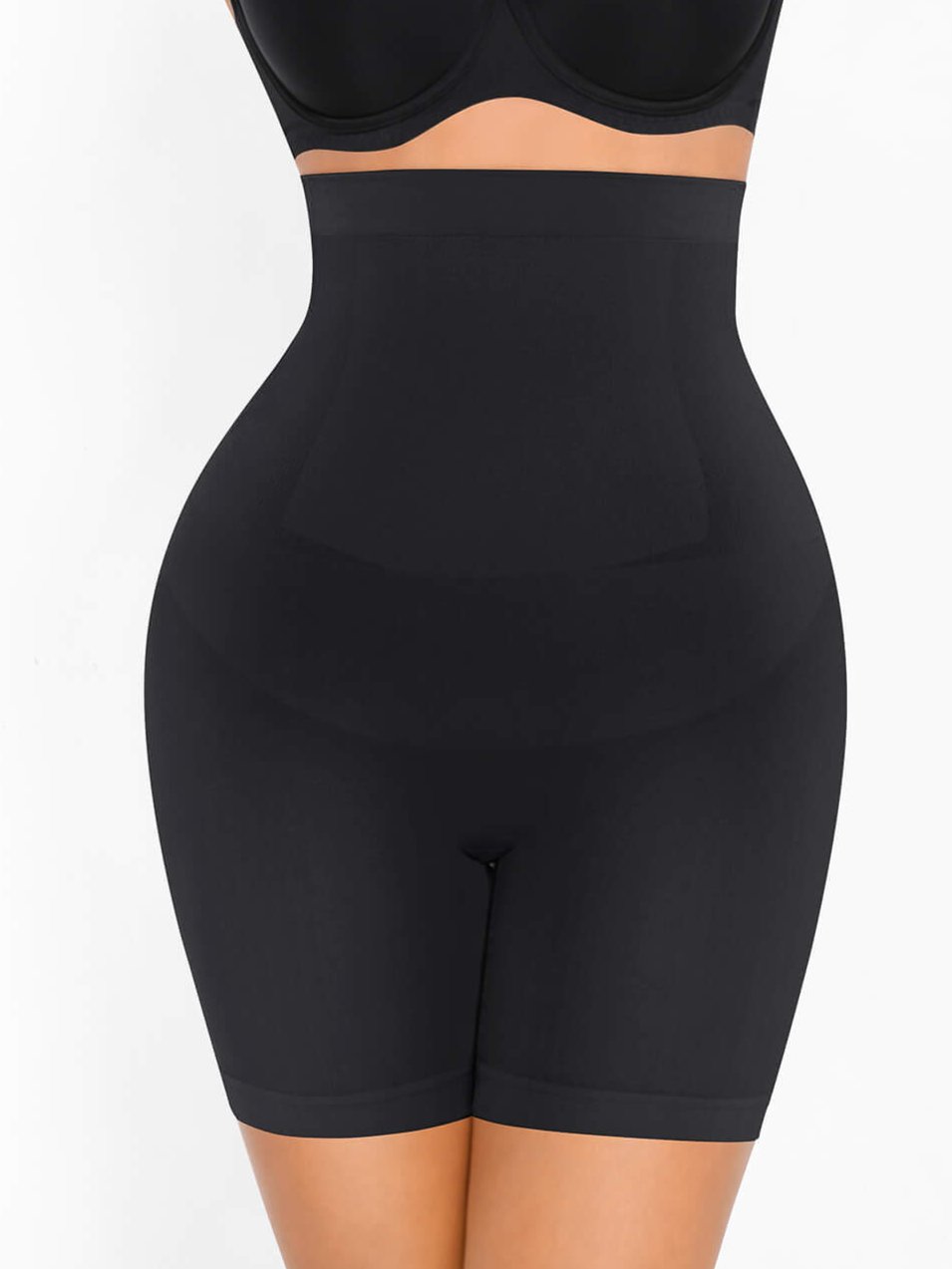 Vibecurve®High Waist Tummy Control Postpartum Belly Slimming Boyshort Seamless Fitness Sports Shorts