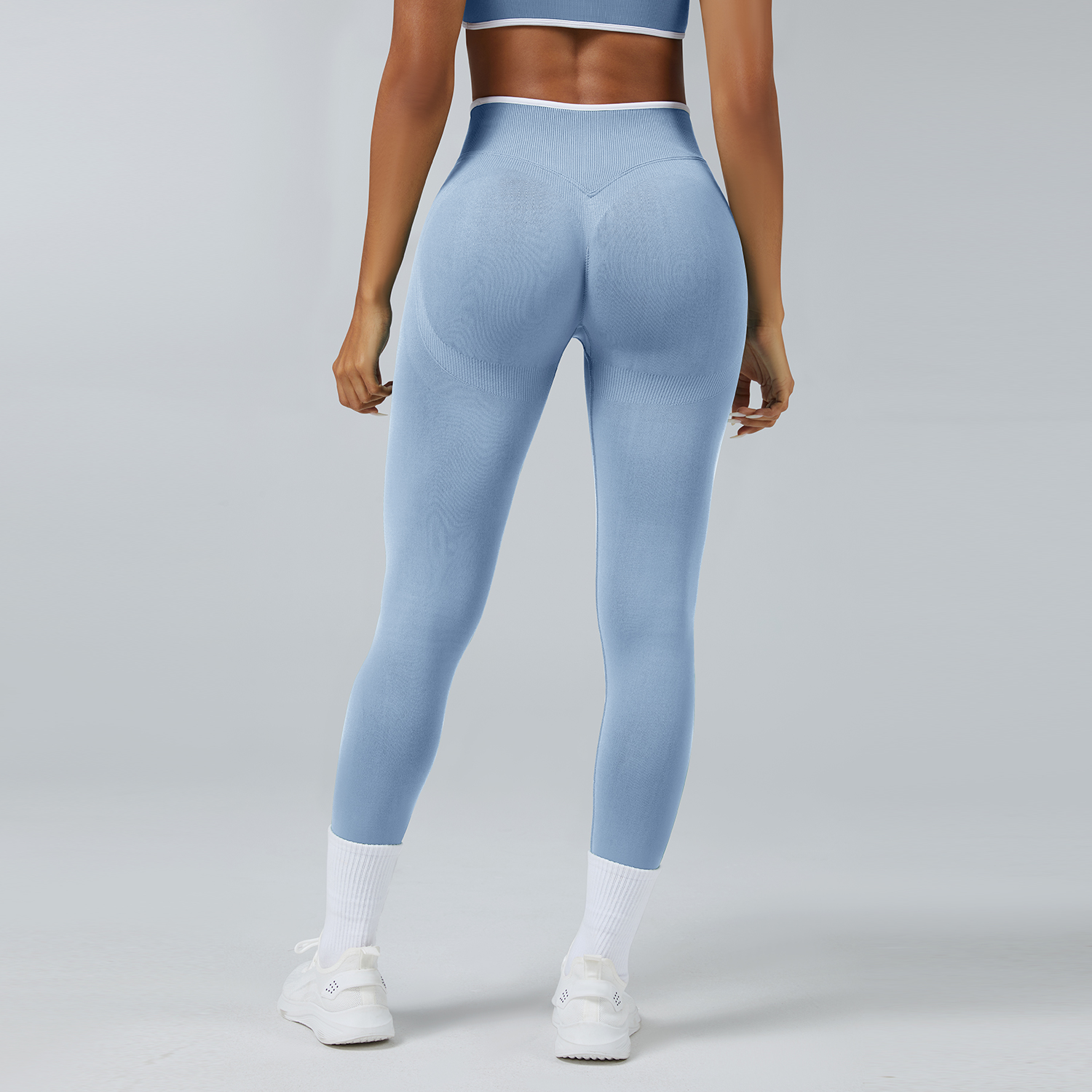 Vibecurve®Peach Hip Seamless Tummy Control Yoga Pants