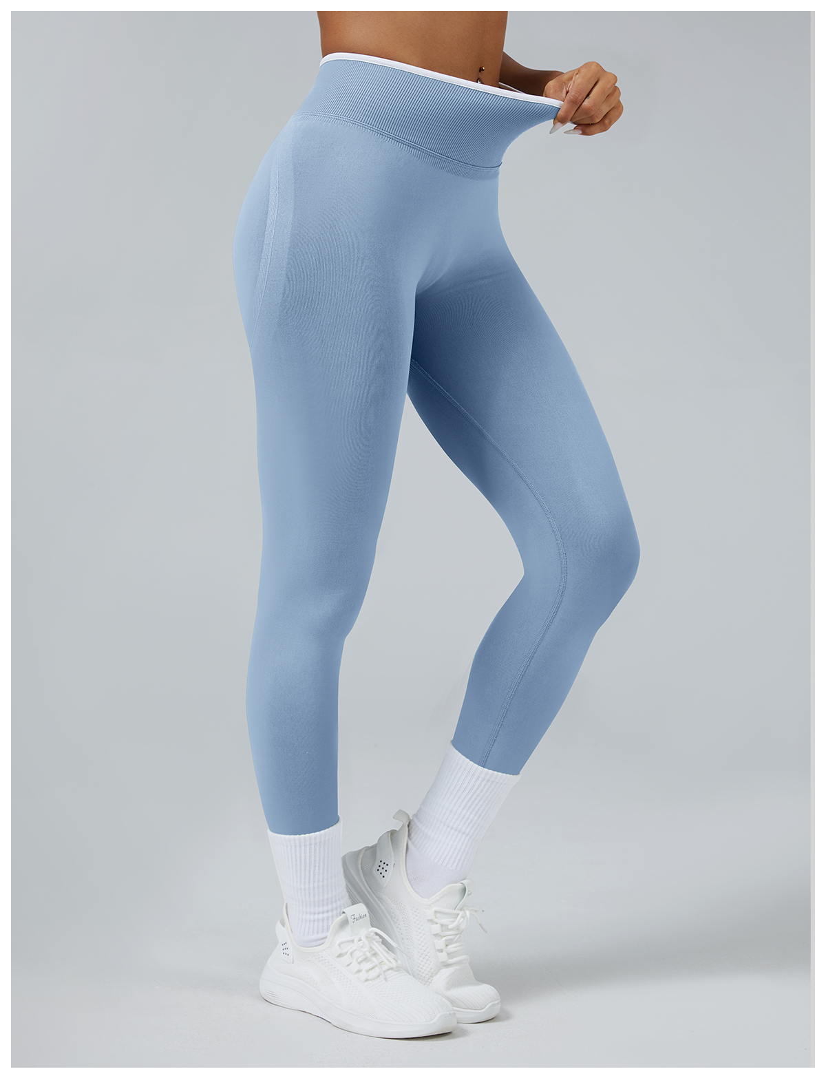 Vibecurve®Peach Hip Seamless Tummy Control Yoga Pants